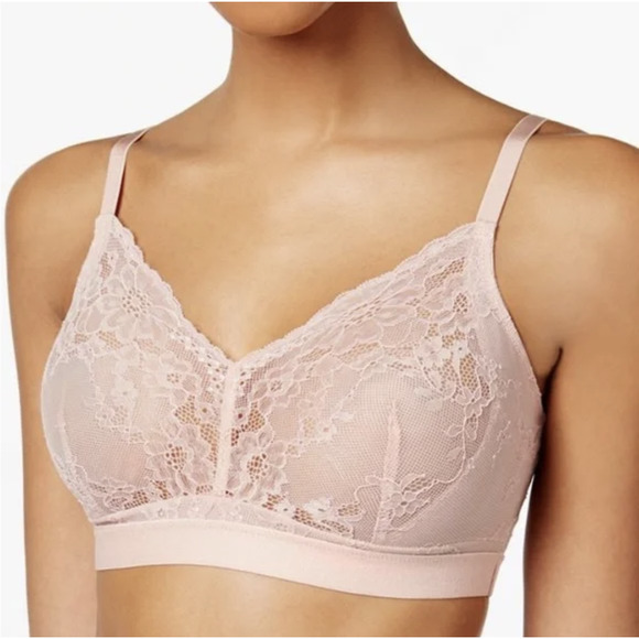 SPANX Other - Spanx Lace Collection Unlined Bralette in Vintage Rose Size Large